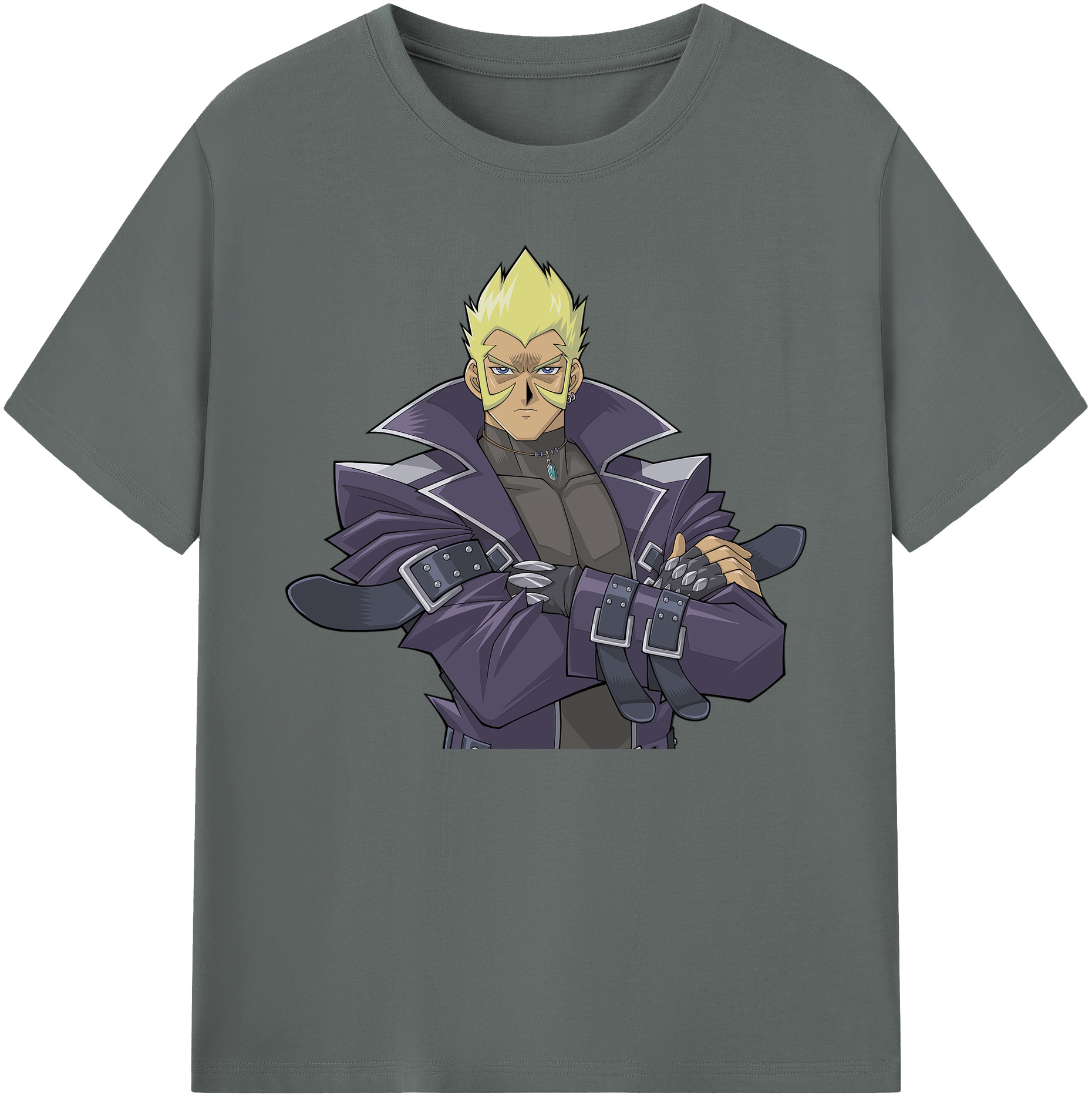 （画像用） 遊☆戯☆王 Yu-Gi-Oh! 綿100％ メンズ半袖Tシャツ｜肌触りやわらか＆通気性